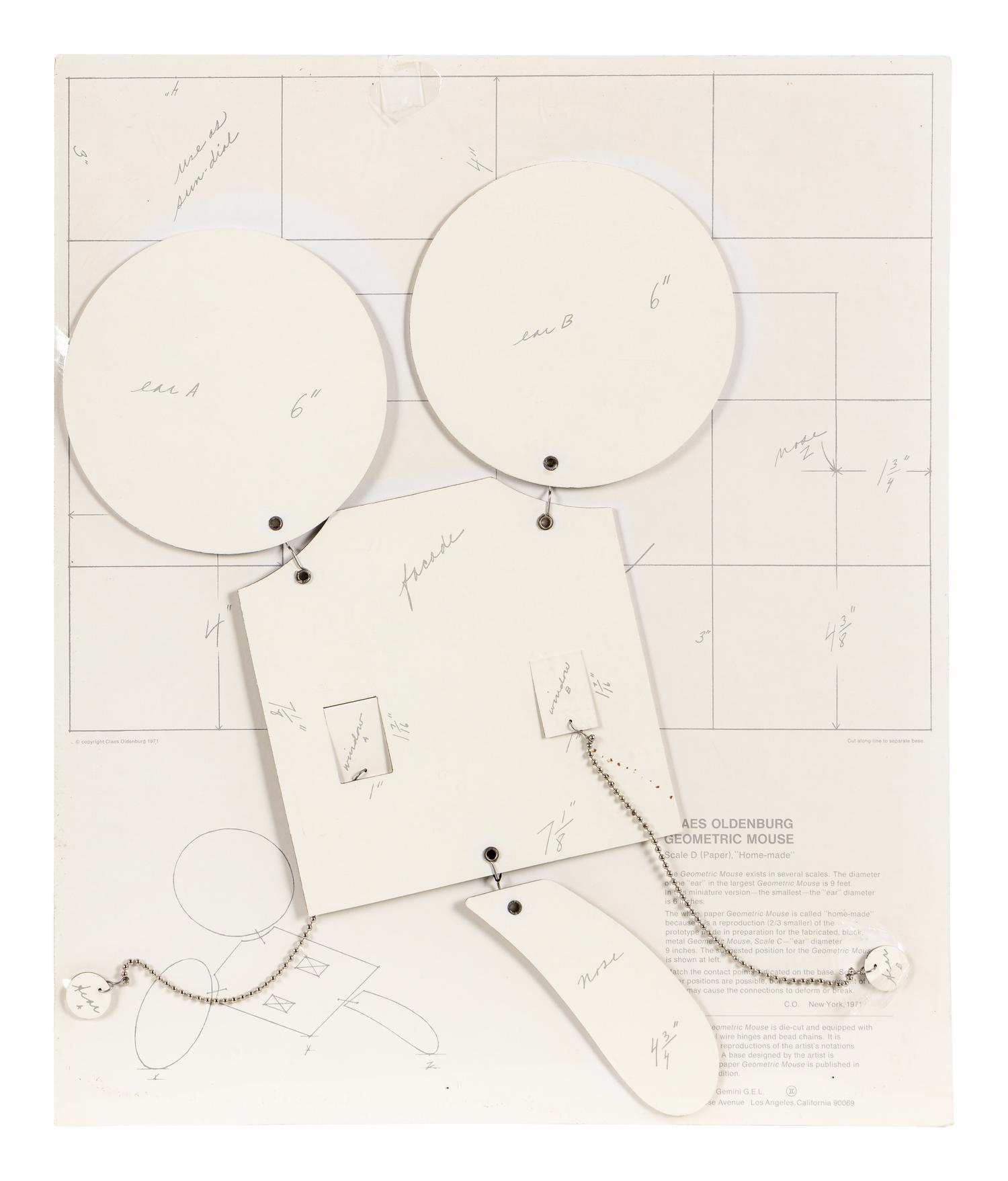 Geometric Mouse Scale D , 1971