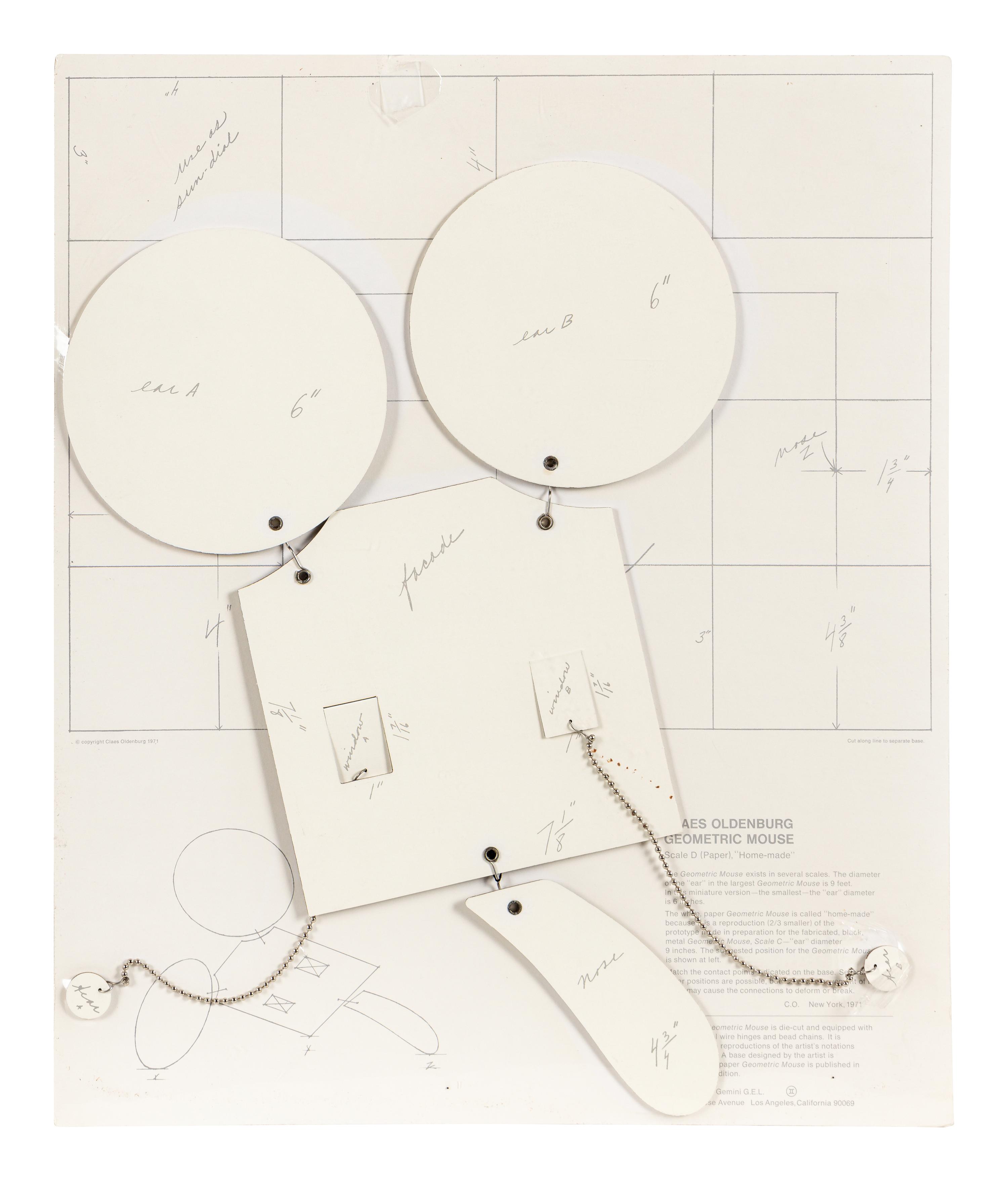 Geometric Mouse Scale D , 1971