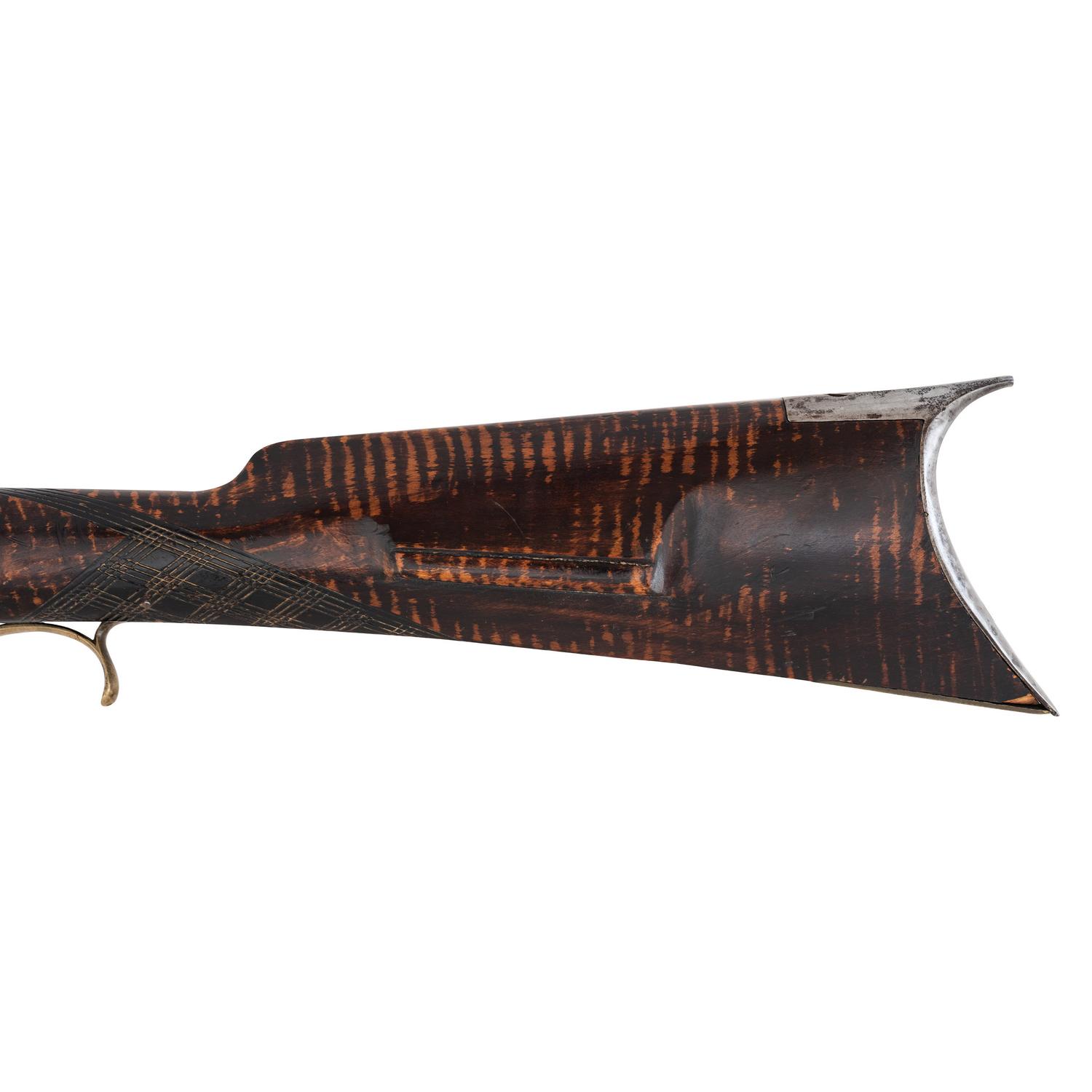 Exceptional Leman Flintlock Chief's Grade Rifle