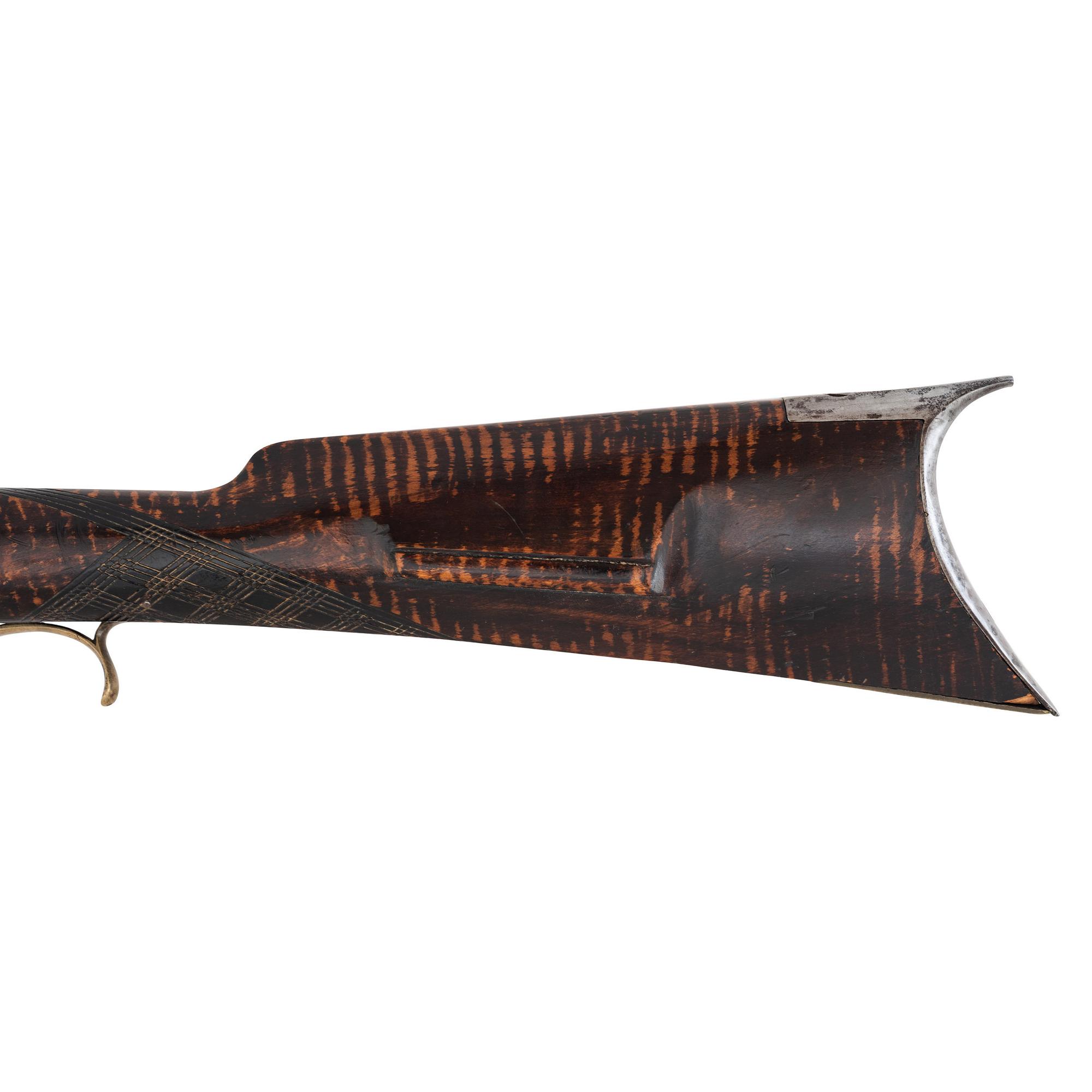 Exceptional Leman Flintlock Chief's Grade Rifle