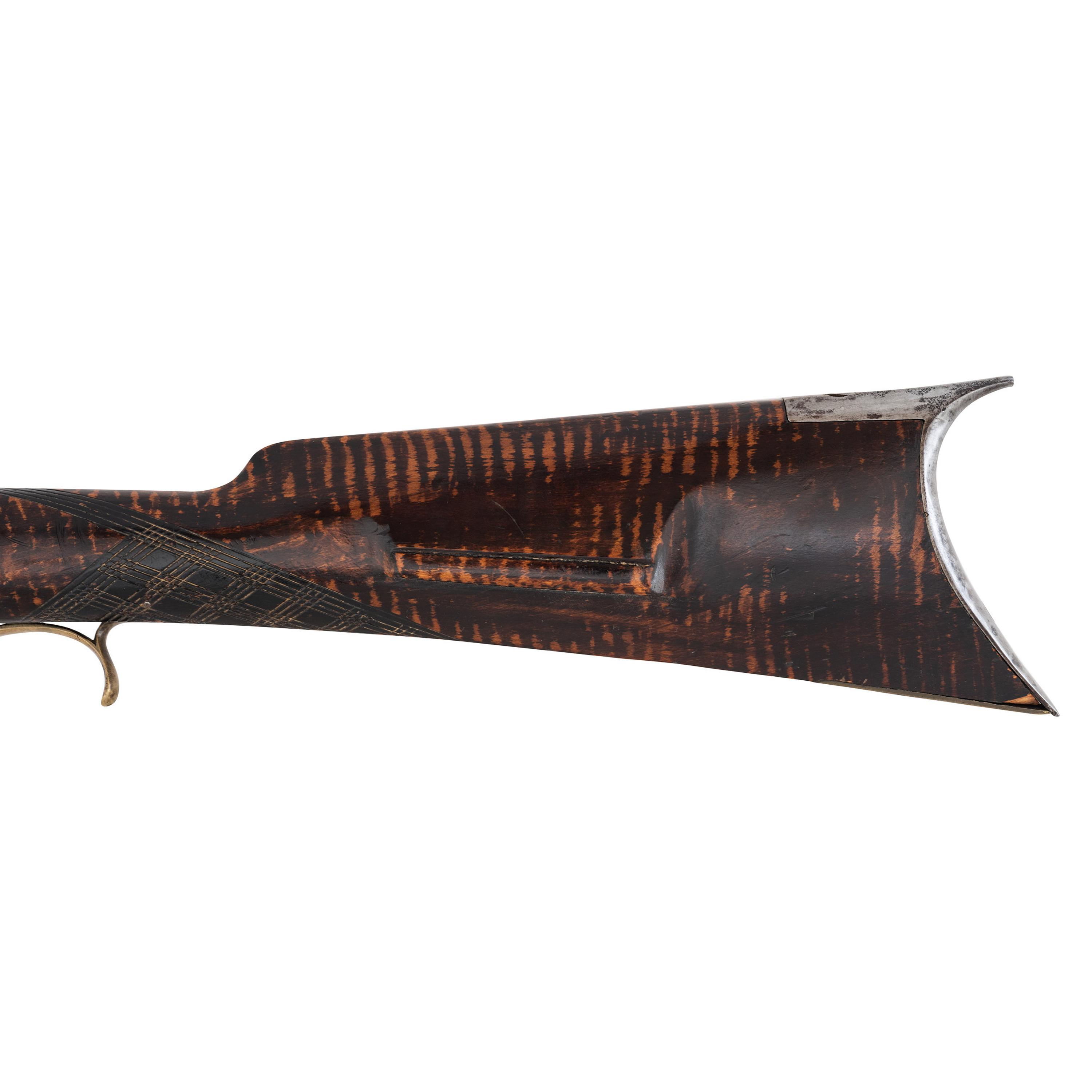 Exceptional Leman Flintlock Chief's Grade Rifle