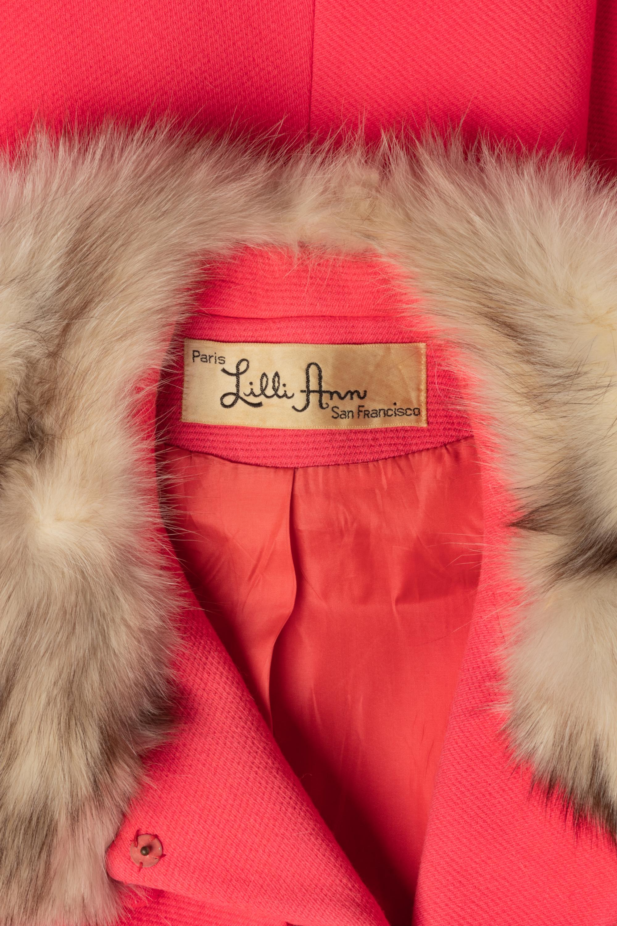 Two Lilli Ann Coats, 1950-60s