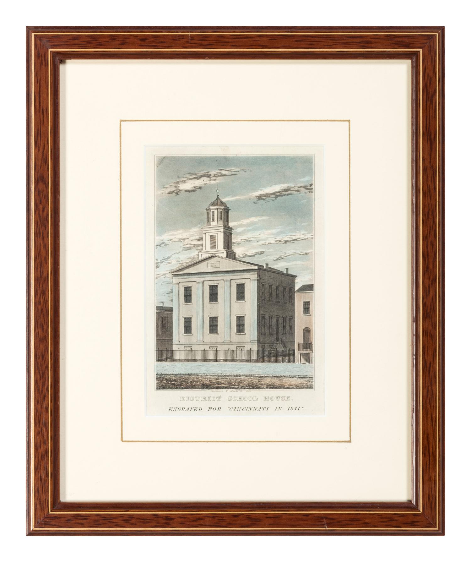 Six Cincinnati Engravings by Doolittle & Munson