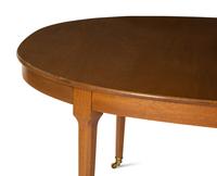 A Mahogany Oval Dining Table