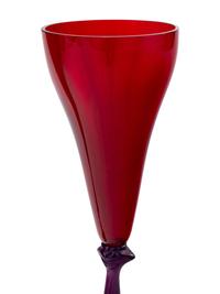 A Pair of Daum Calice Champagne Flutes