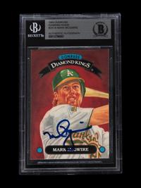 A Group of 26 1993 Donruss Diamond Kings Signed Autograph Baseball Cards,