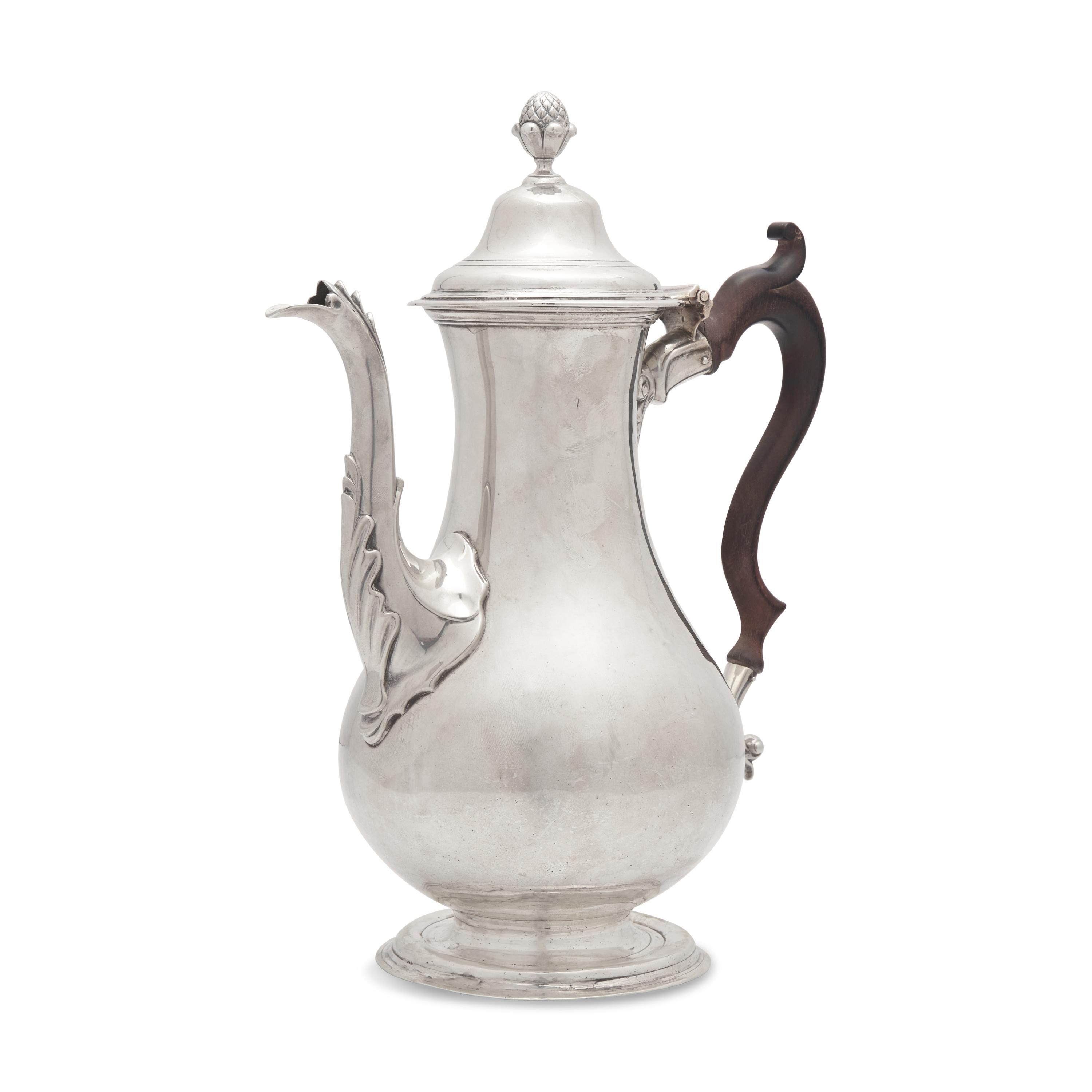A Provincial Irish George III Sterling Silver Coffeepot