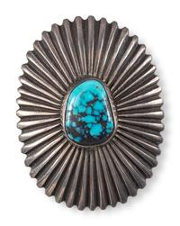 Silver and Turquoise Pendant