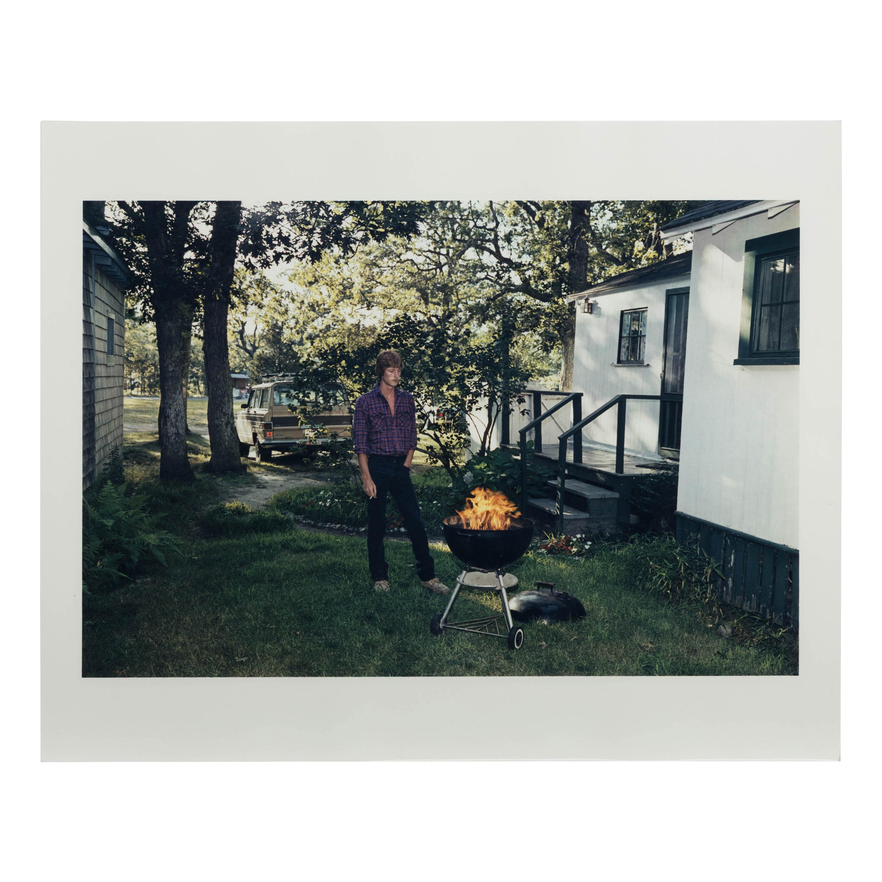 Mitch Epstein (American, b. 1952) — Three works from Recreation II: American Photographs 1973-1988 ( Glacier National Park, Montana , 1968; Kennedy Airport, New York City, 1973; Oak Bluffs, Martha's Vineyward, Massachusetts , 1982); printed later