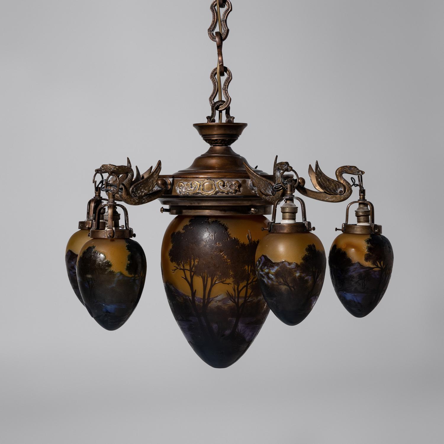 Chandelier, Daum Nancy