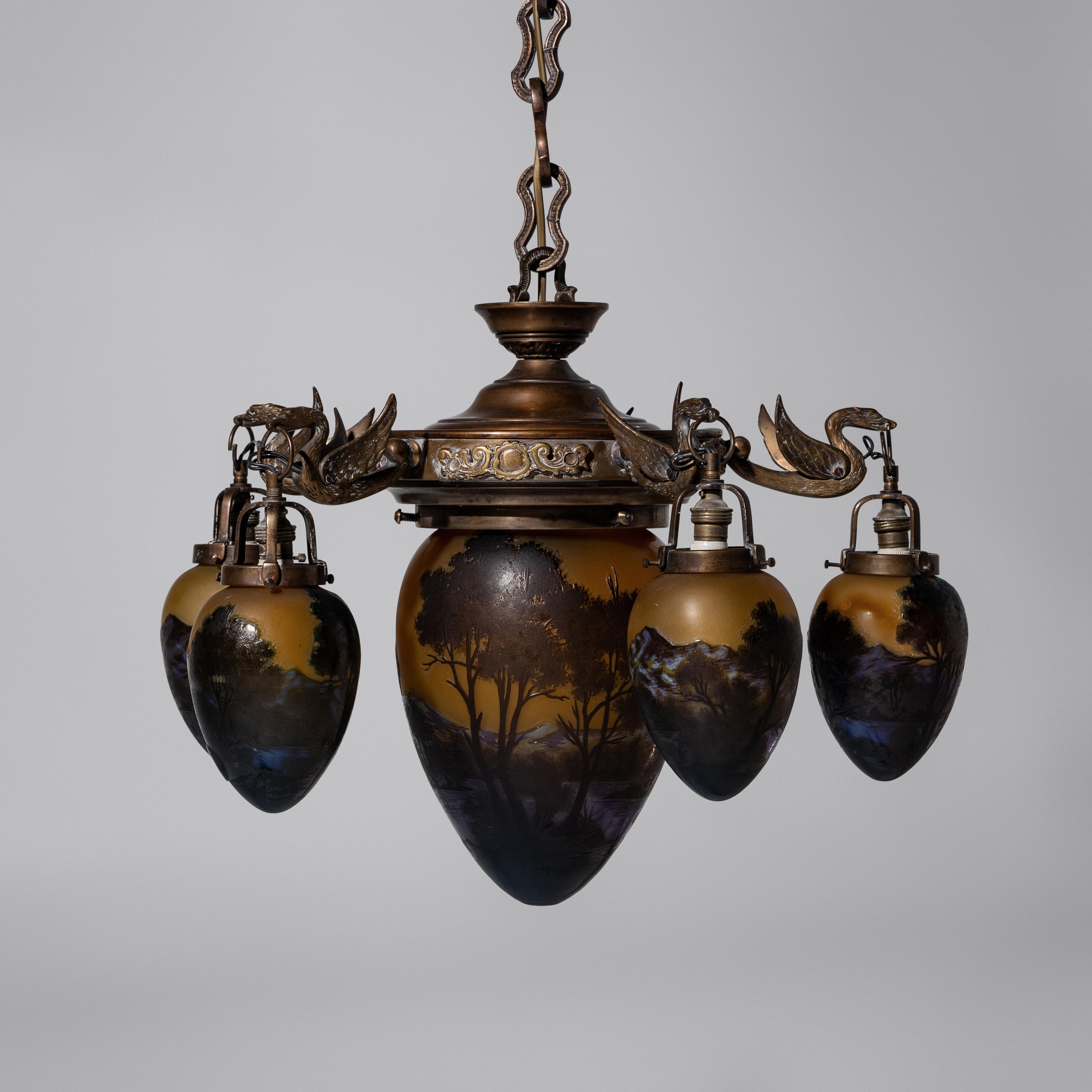 Chandelier, Daum Nancy