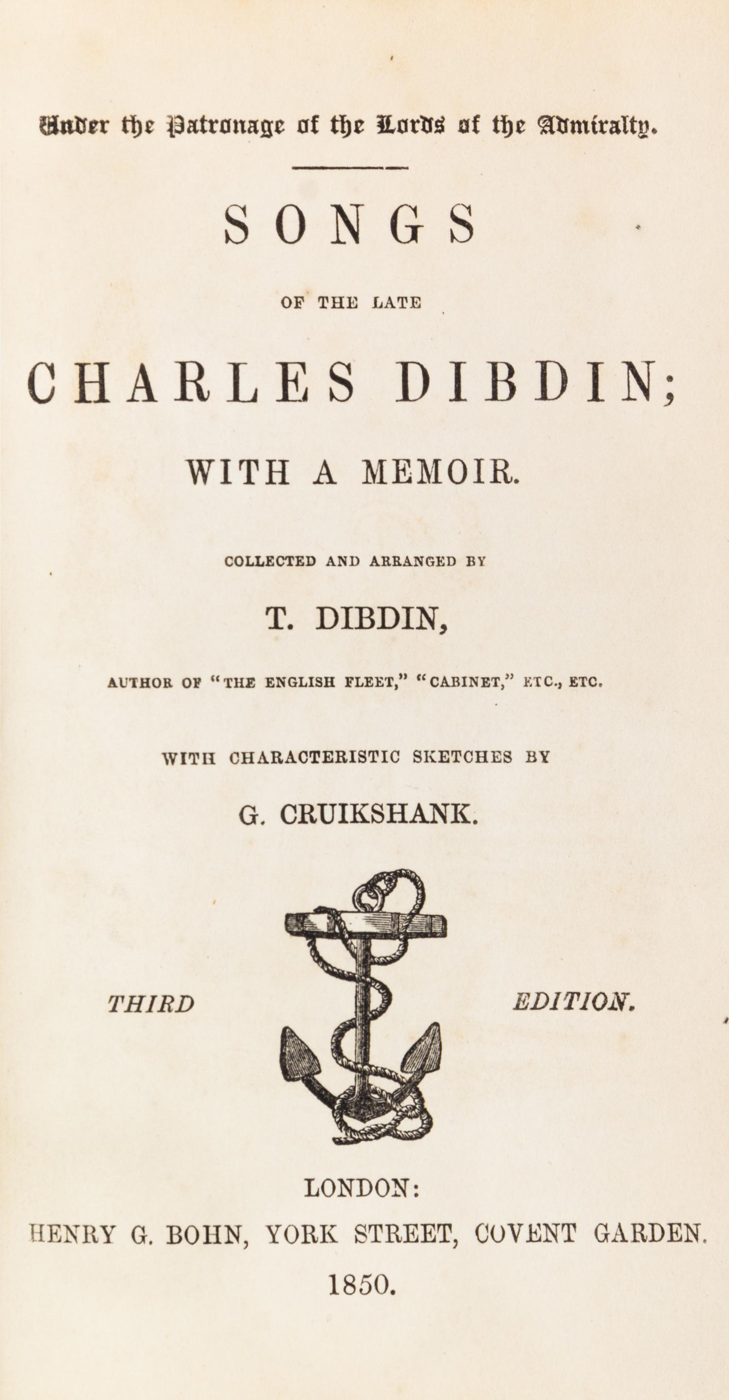 (SEAFARING) Four books pertaining to life as a mariner. Nineteenth century, cloth bound.