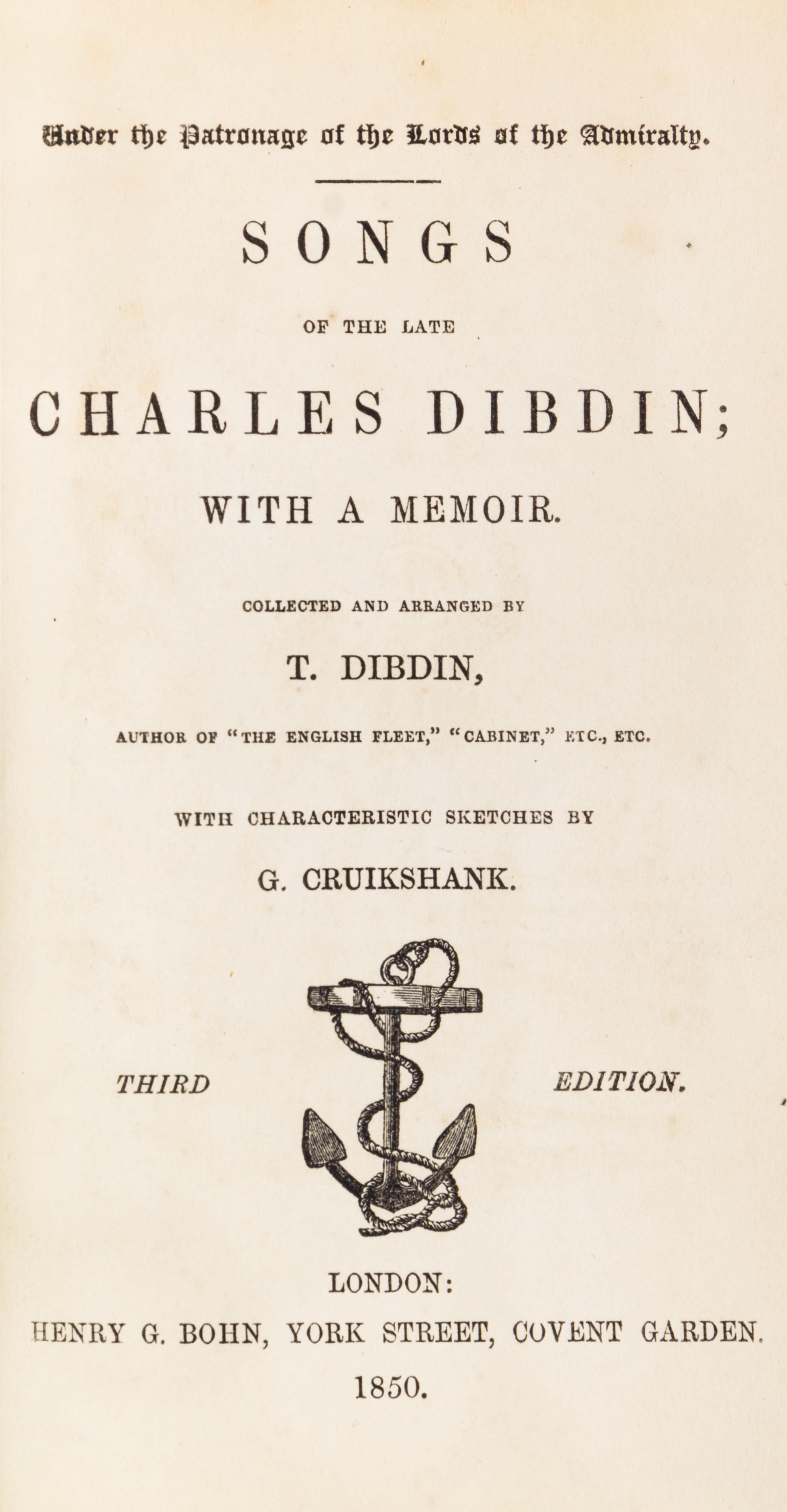 (SEAFARING) Four books pertaining to life as a mariner. Nineteenth century, cloth bound.