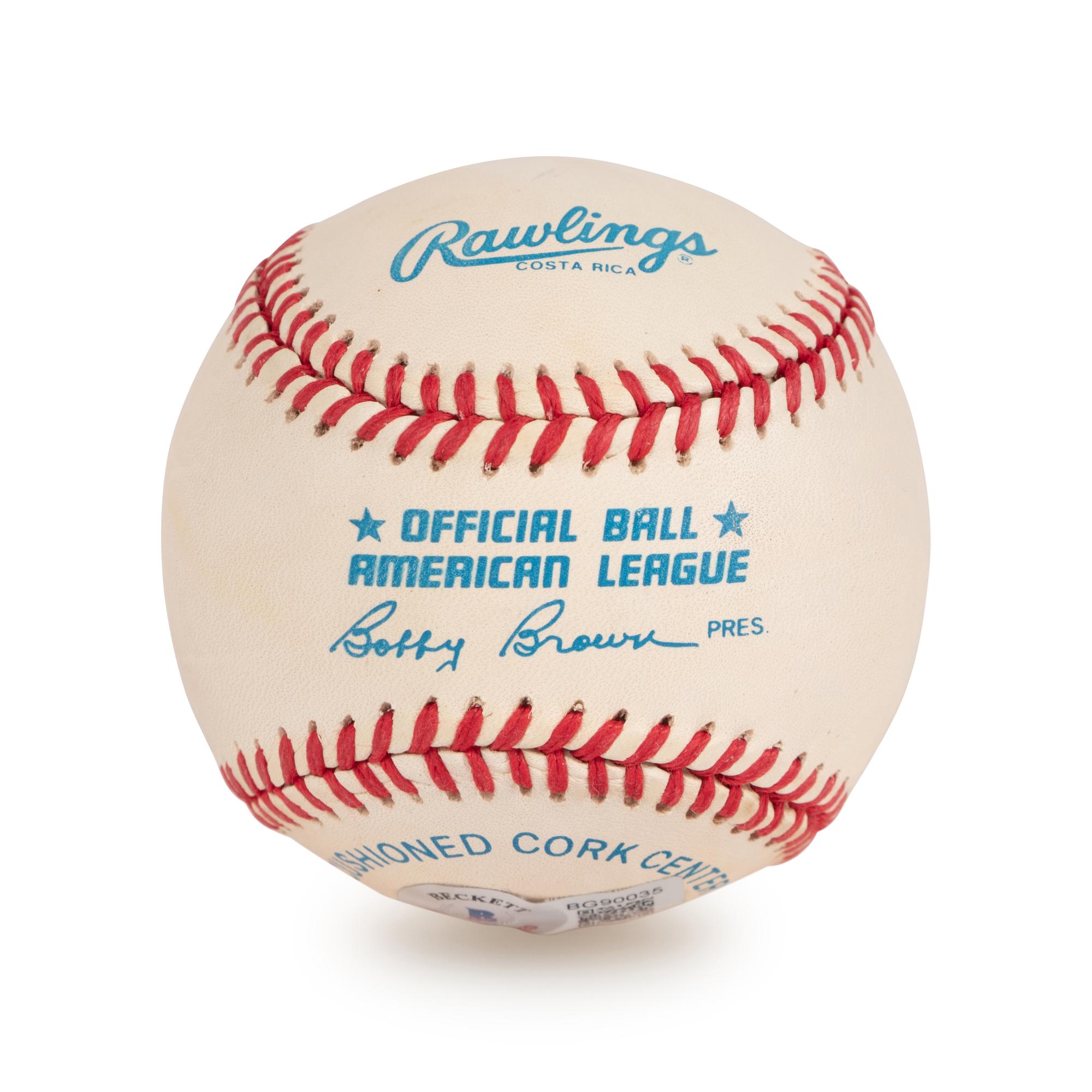 A 1997 Paul Molitor Game Used Louisville Slugger Bat and Signed Autograph Baseball
