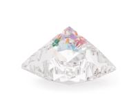 Andrew Gulij, (Polish/American, 20th Century), Rock Crystal Quartz with Gem Intrusion
