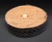 A Carved and Pierced Baleen Basket