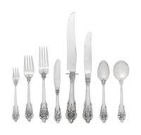 An American Silver Flatware Service