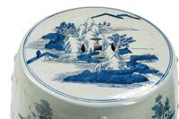 A Pair of Chinese Porcelain Garden Seats