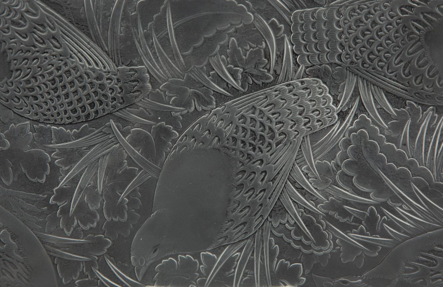 A Group of Four Lalique Table Articles