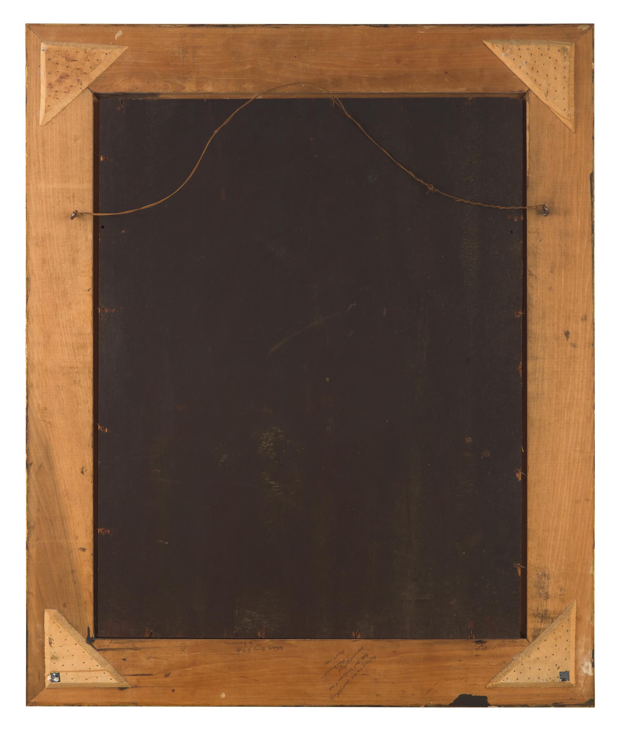 American School 19th Century, A Pair Of Portraits: Alonzo B. Dort And Mary Anne Dort