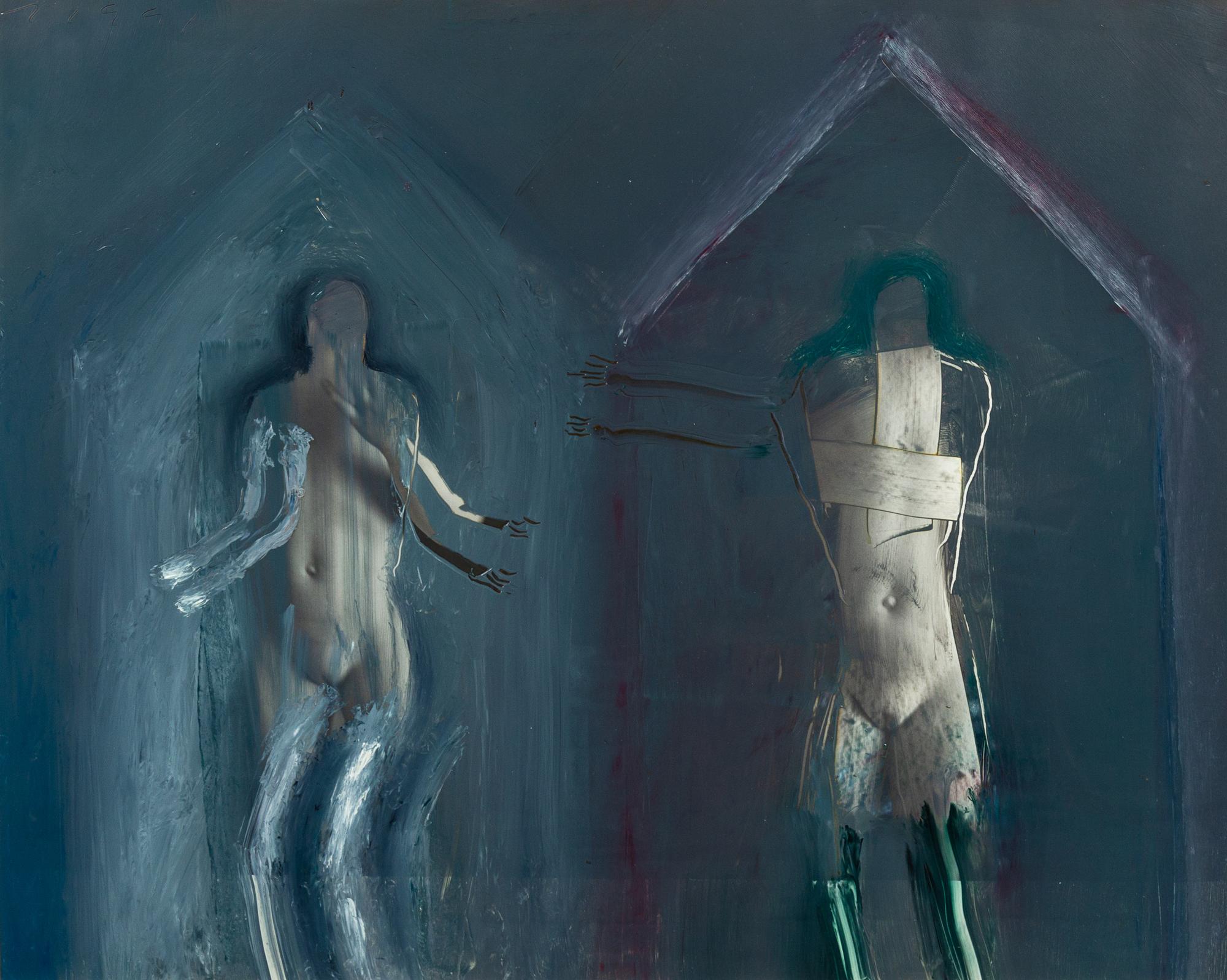 Holly Roberts, (American, b. 1951), Three Girls Playing, 1991
