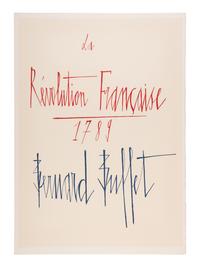 La Révolution Française 1789 (complete portfolio of ten, with text pages and portfolio case), 1977