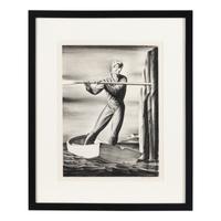 Rockwell Kent (American, 1882-1971) — Boatman , 1929