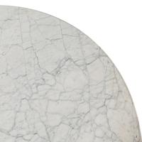 A Regency Style Walnut and Marble-Top Center Table