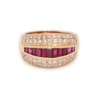 RUBY AND DIAMOND RING
