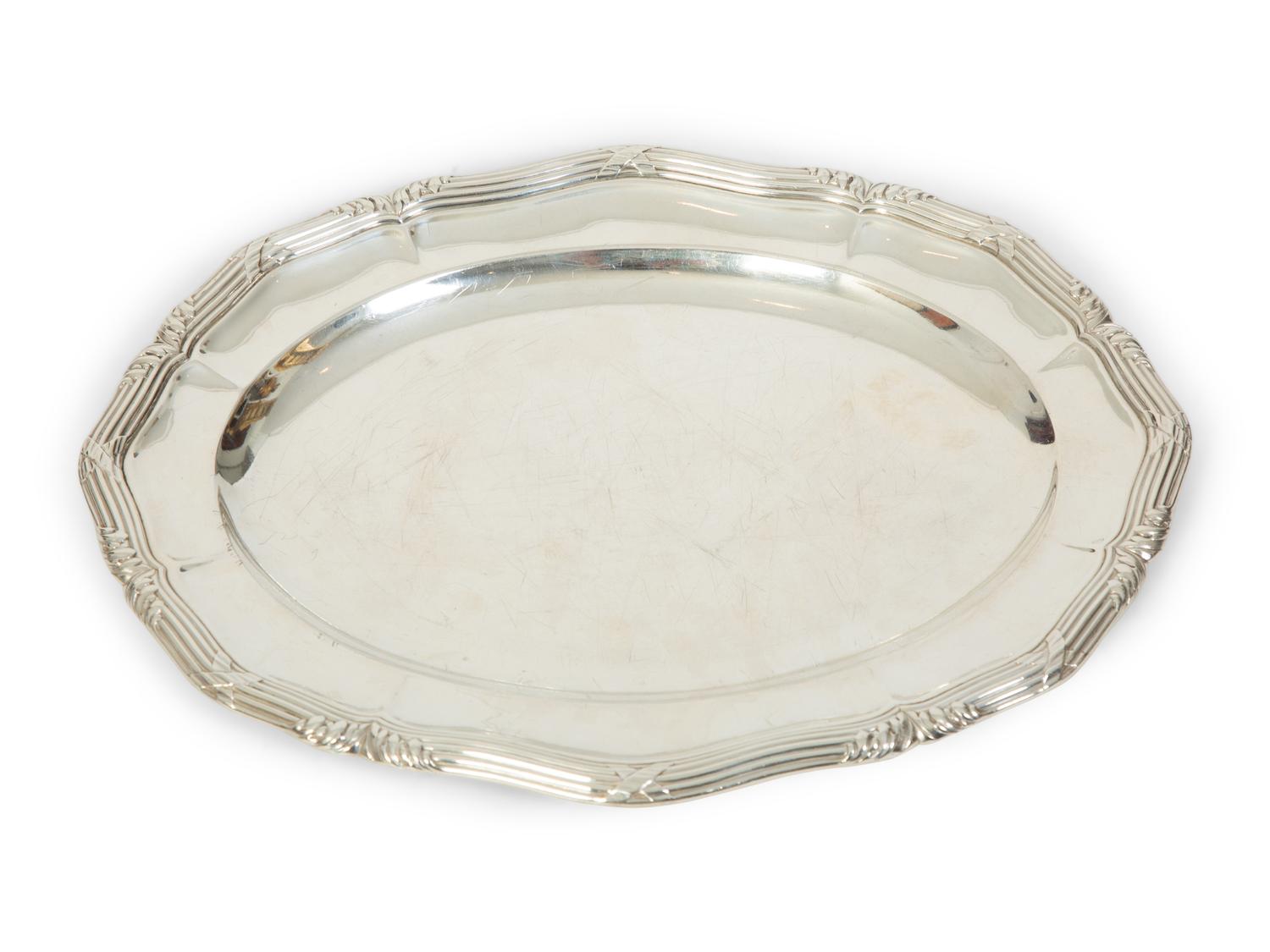 A French .950 Silver Tray — Odiot, Paris, 19th Century