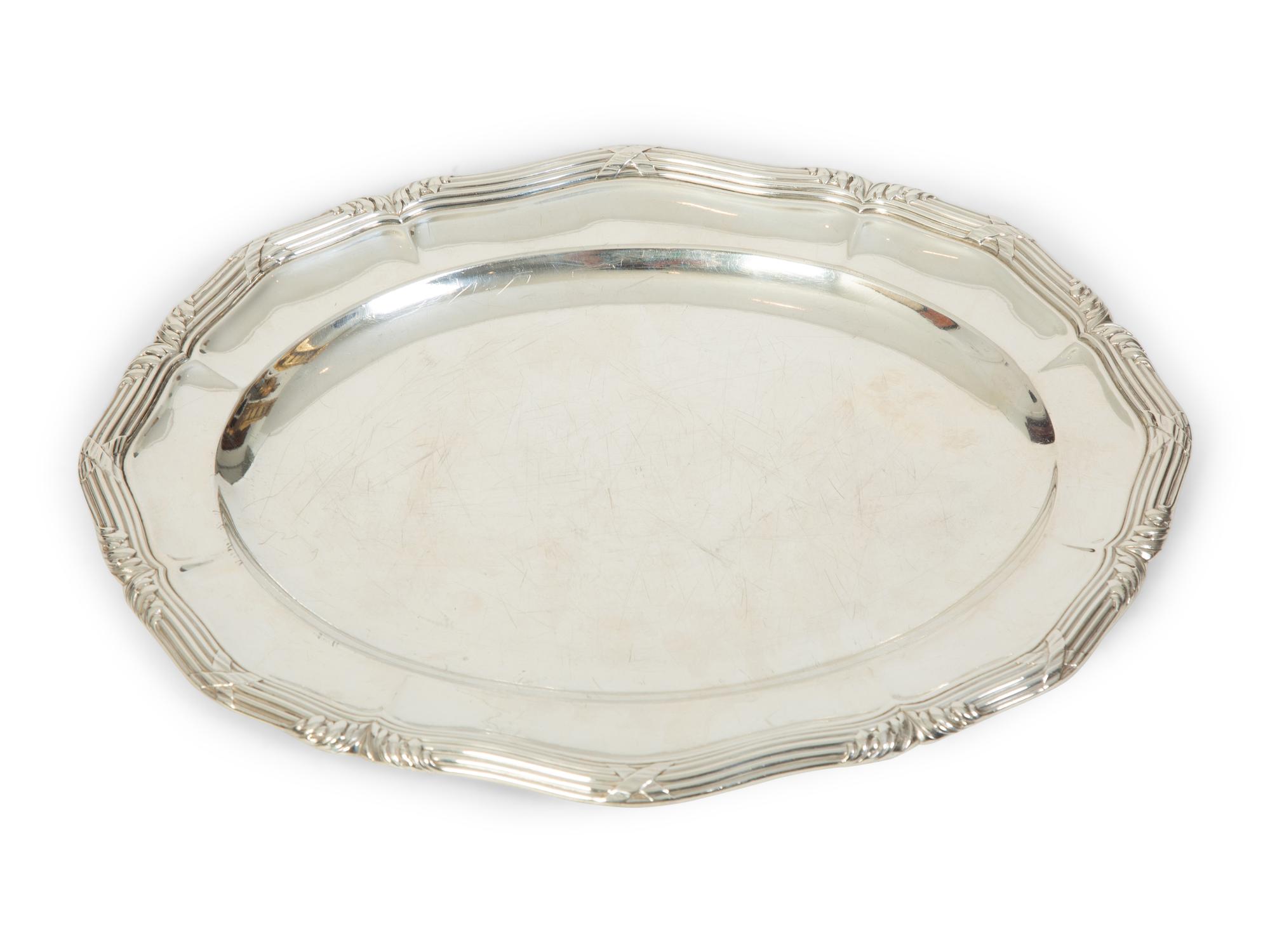 A French .950 Silver Tray — Odiot, Paris, 19th Century