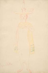 James Ensor (Belgian, 1860-1949) - Chandelette (La Gamme d'Amour)
