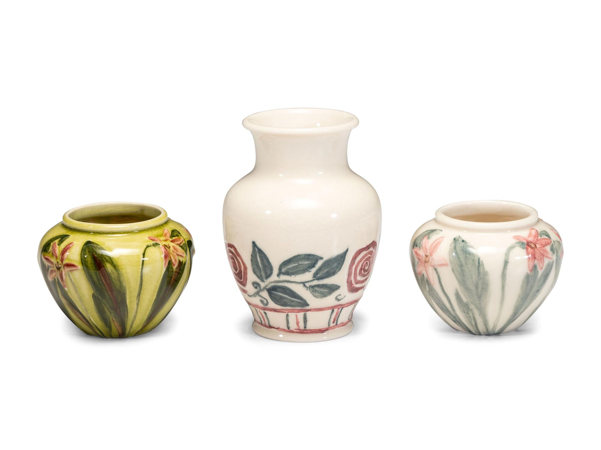 A Lois Furukawa for Rookwood Pottery Floral Vase