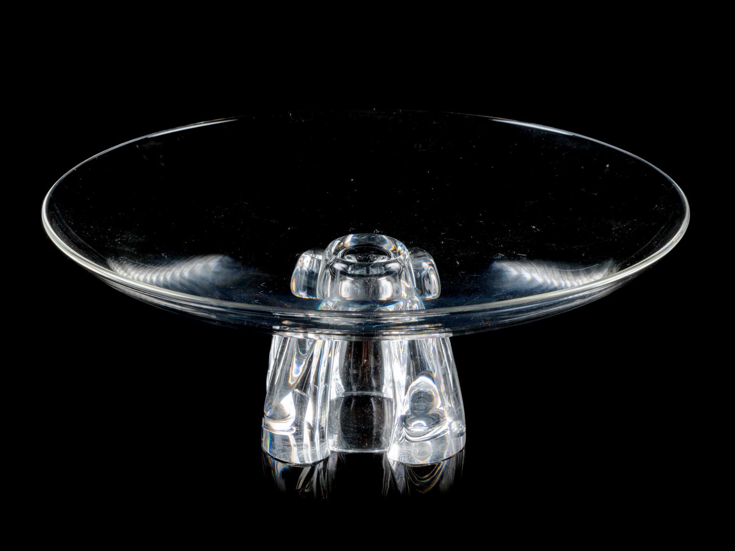 A Steuben Glass Centerpiece Bowl — 20TH CENTURY
