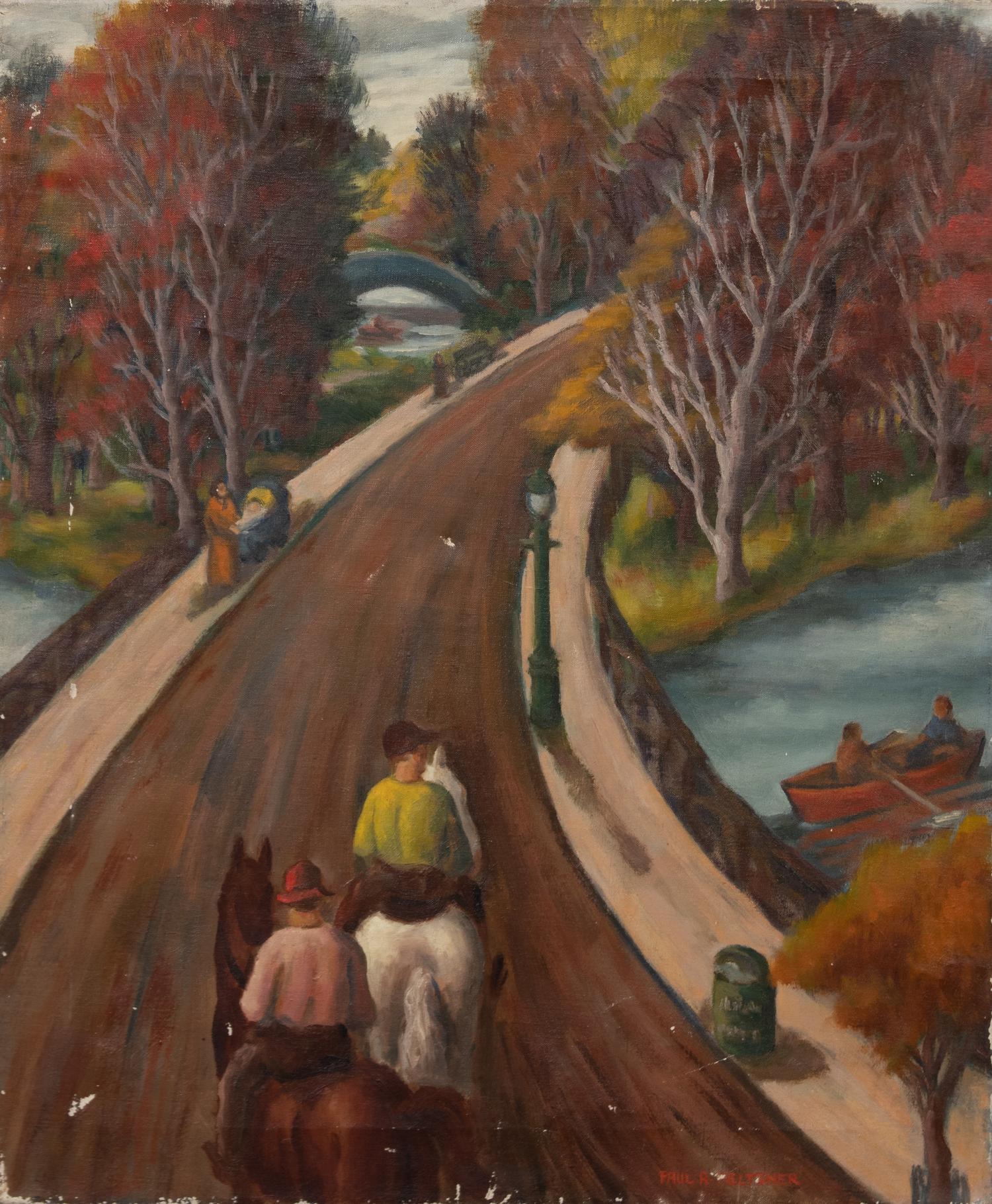 Paul Meltsner, (American, 1905-1966) — In the Park