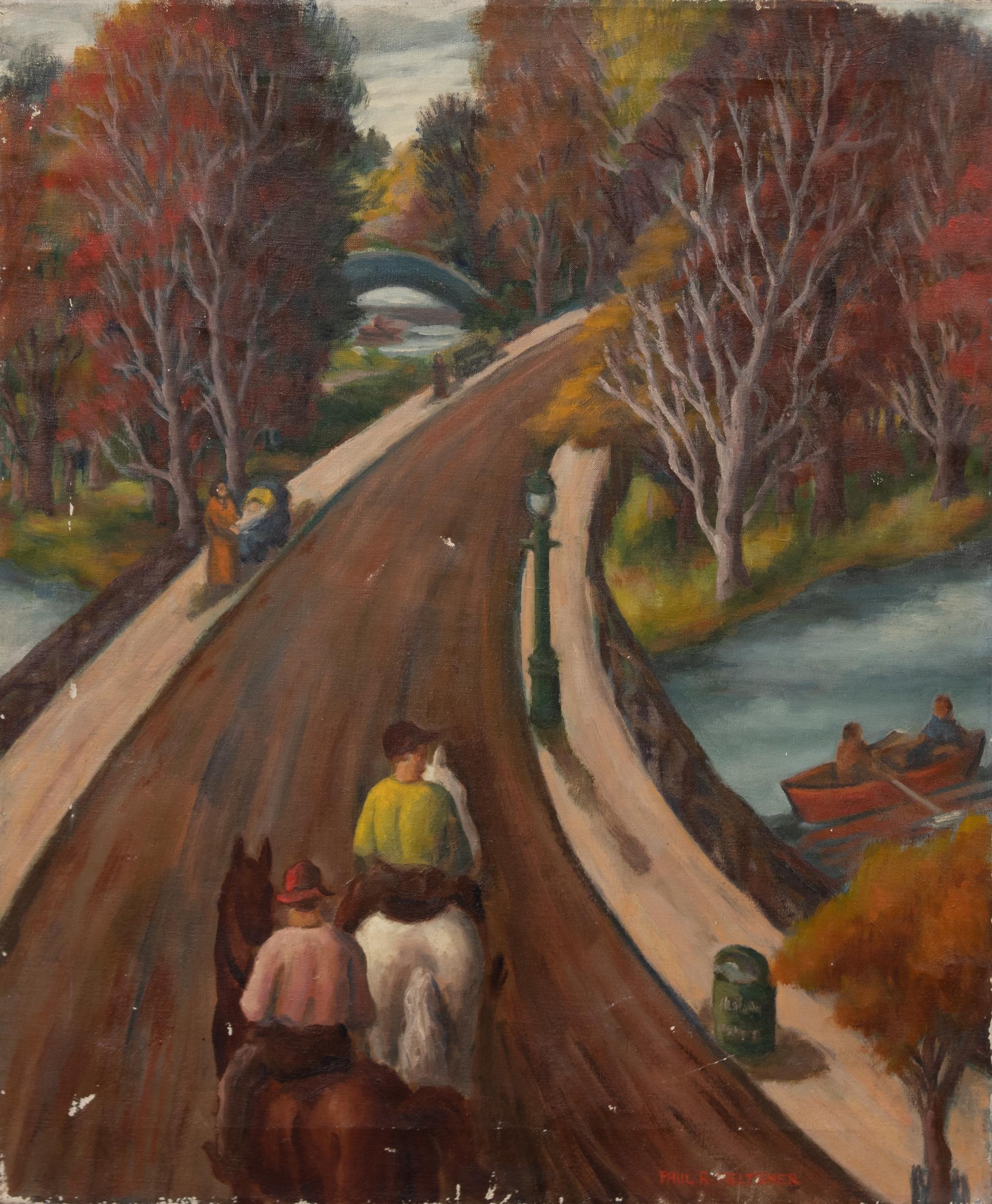 Paul Meltsner, (American, 1905-1966) — In the Park