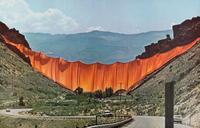 After Wofgang Volz, (20th century), Over the River, Curtain Valley