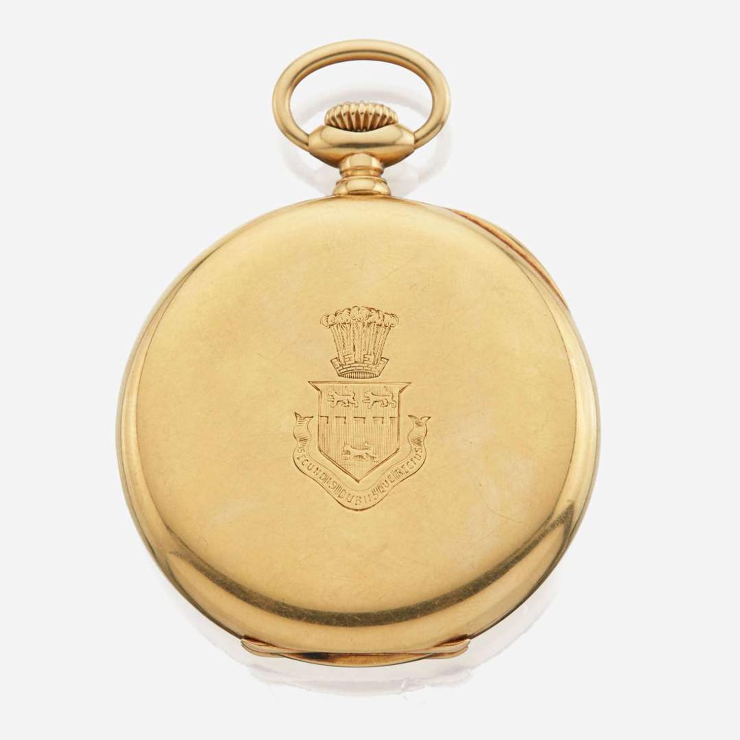 An openface pocket watch, Patek Philippe