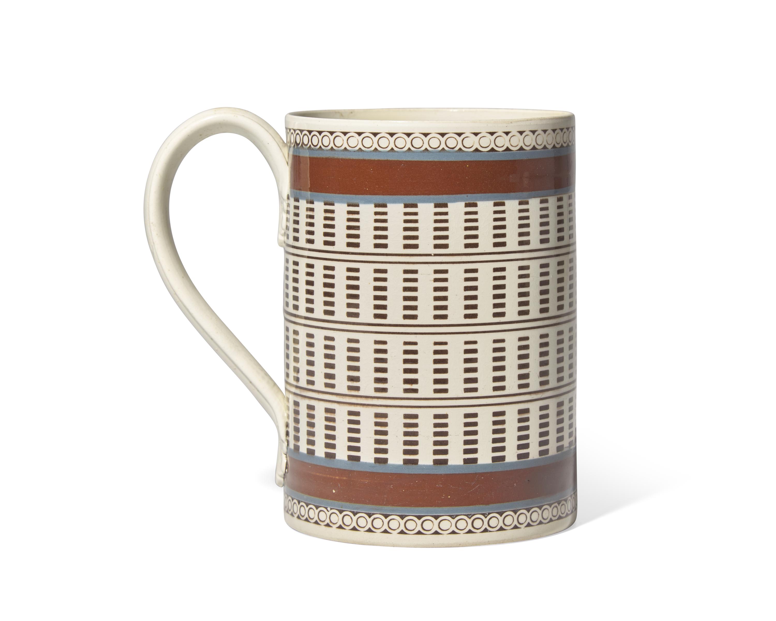 An English Mochaware Mug
