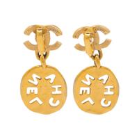 Chanel, CC Logo Ear Clips