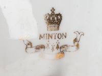 A Pair of Minton Style Parcel Gilt Porcelain and Pâte-sur-Pâte Vases