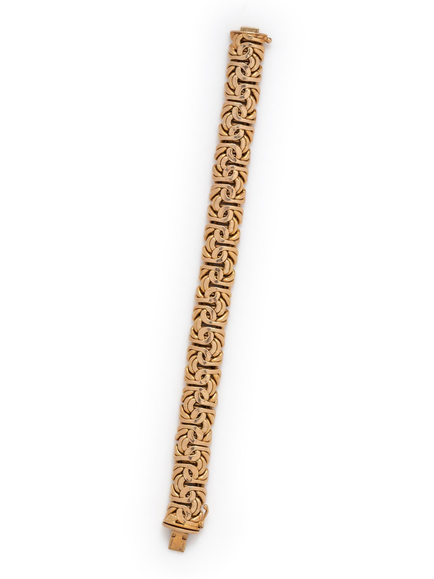 YELLOW GOLD BRACELET
