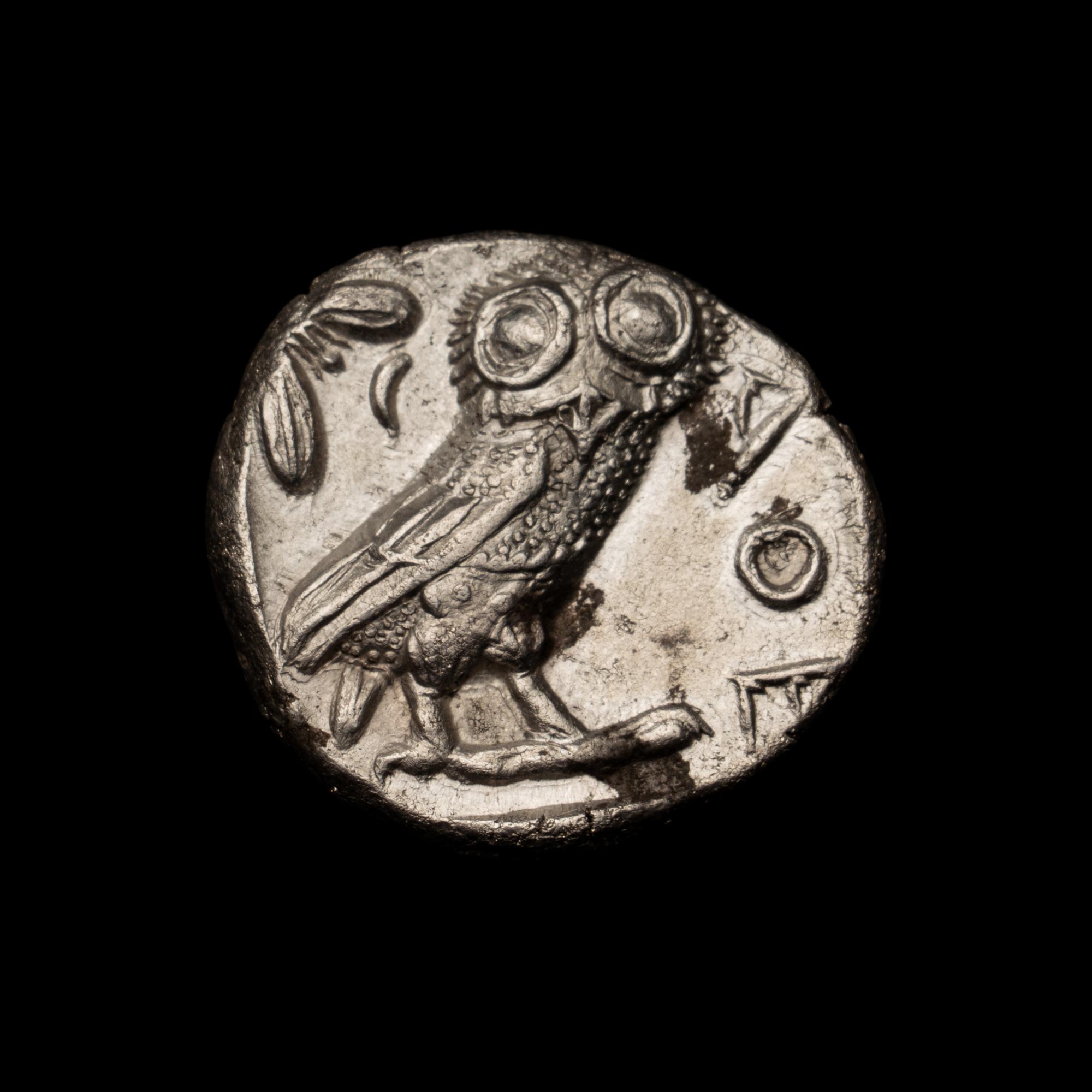 [ANCIENT] ATTICA. Athens (c. 450 BC). Ar Tetradrachm (17 g)