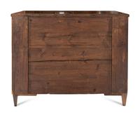 An Austrian Walnut and Part-Ebonized Bureau Commode