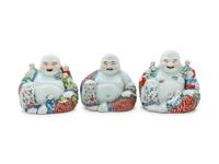 Ten Chinese Famille Rose Porcelain Figures
