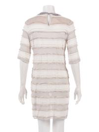 Chanel Striped Knit Dress with Embellished Neckline, Cruise 2009