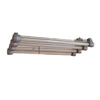 A Steel Explosion Proof Industrial Light Fixture 53" W x 24" D x 10" H — United States, Mid-20th Century