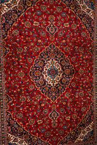 A Kashan Wool Rug