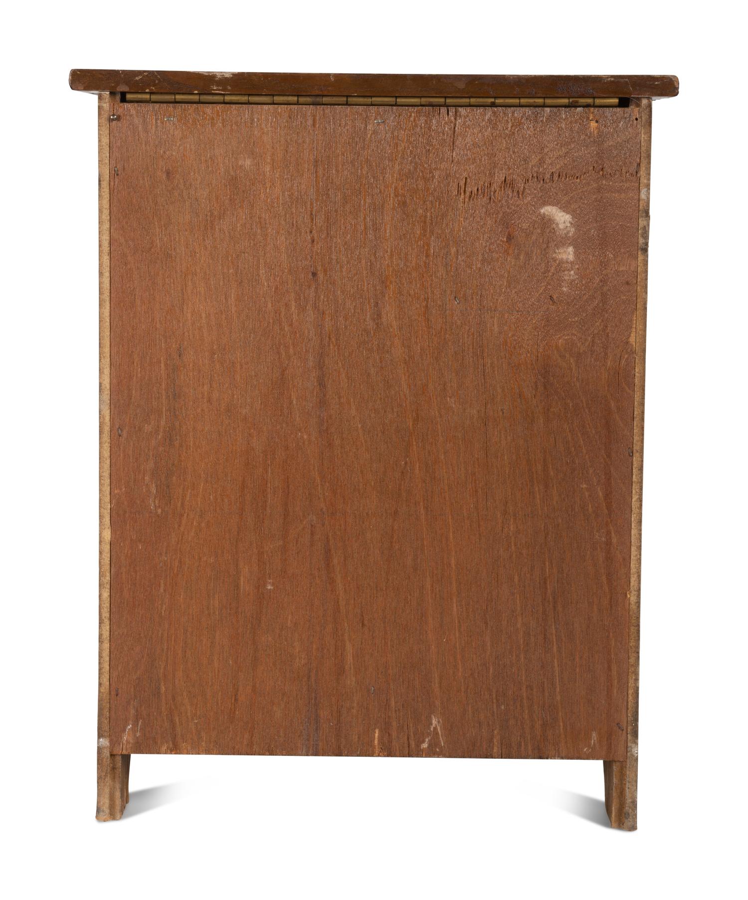 A Wooden Oak Storage Cabinet