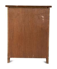 A Wooden Oak Storage Cabinet